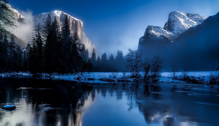yellowstone national park in the winter. be healthy ok