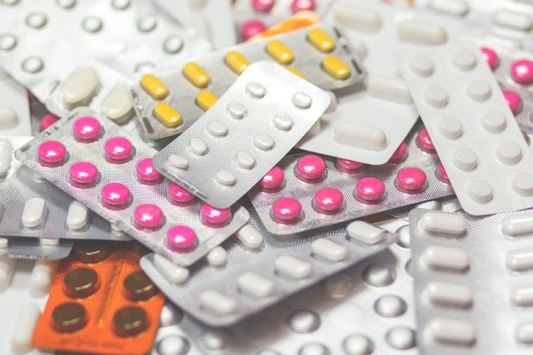 Blister packs of pills